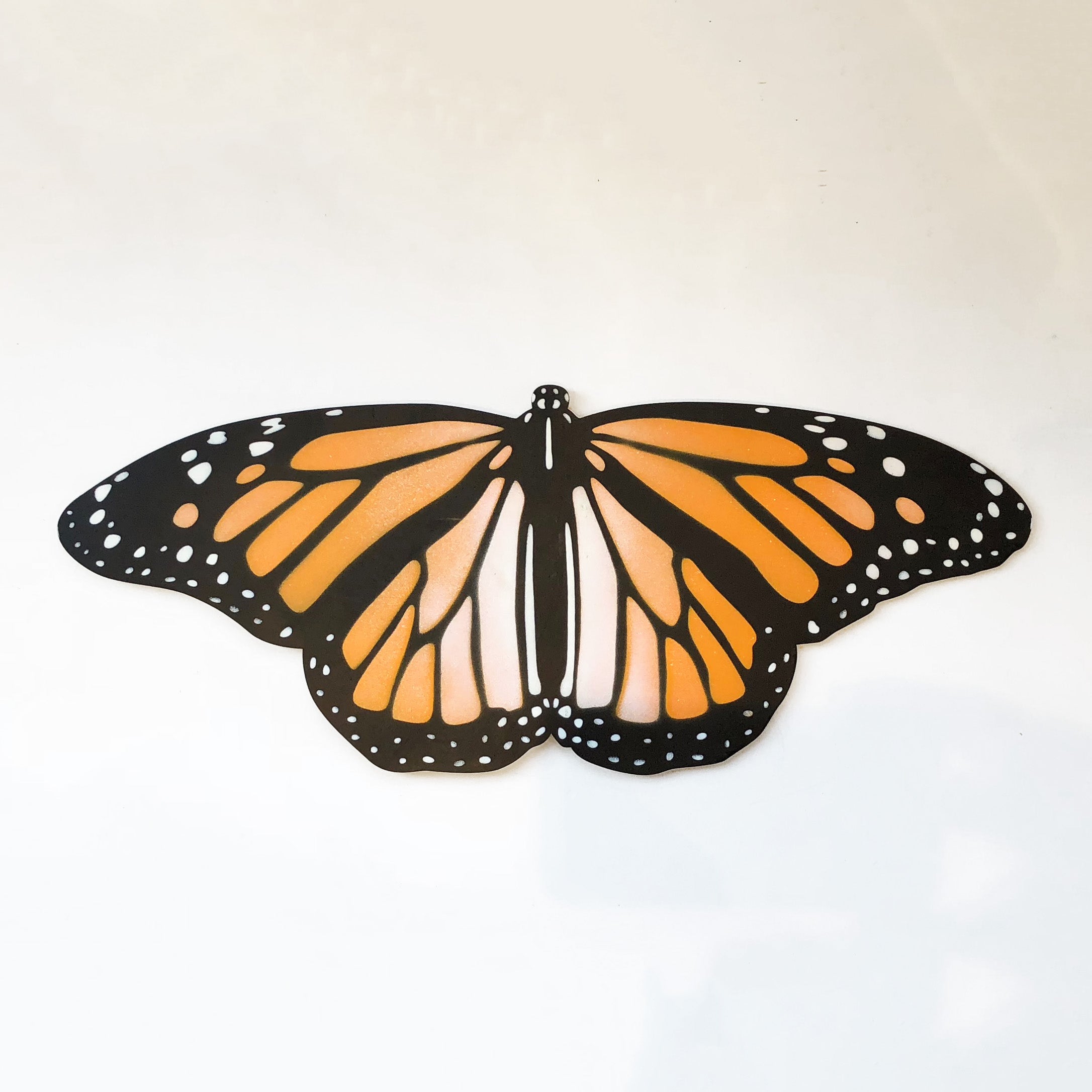 orange monarch paper butterfly clips<br/> — MUSEUM OUTLETS