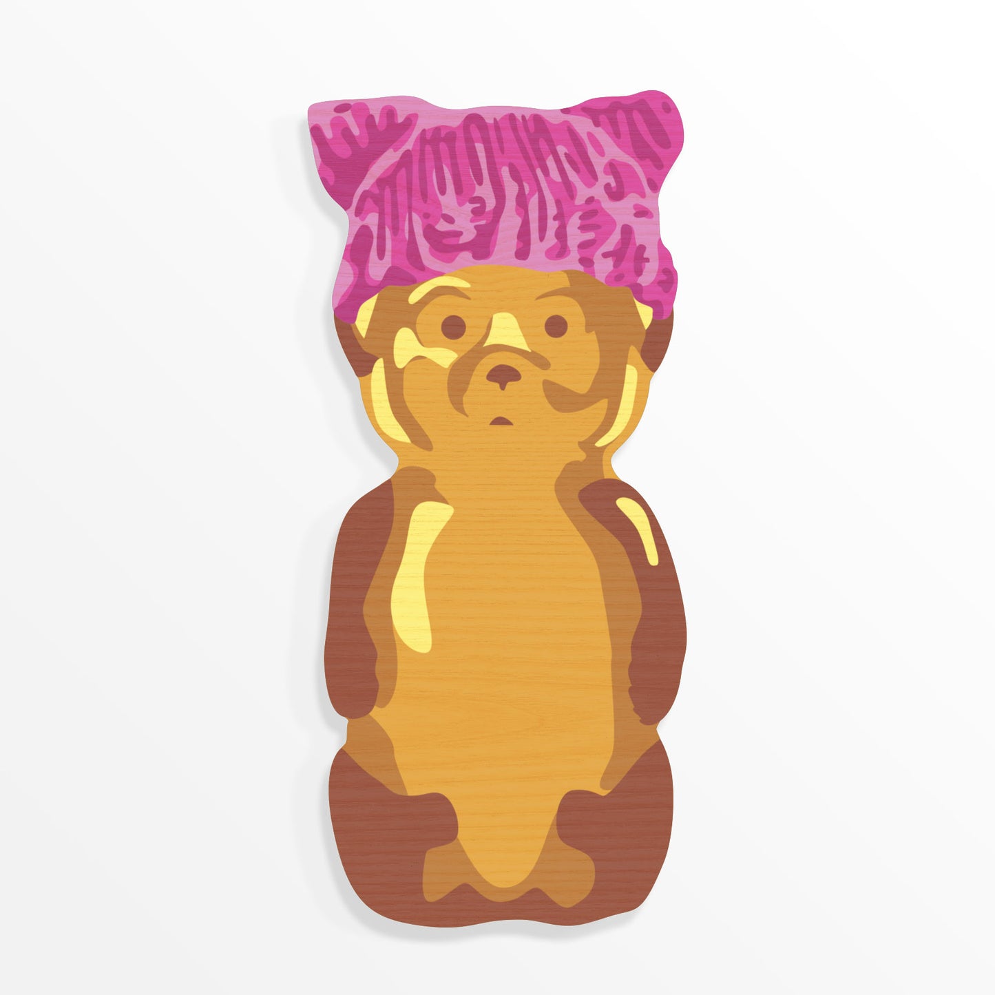 Pink Pussyhat Bear