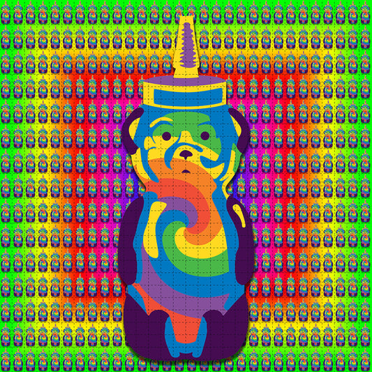 Psychedelic Bear Print