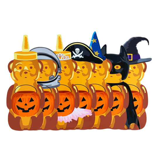 Halloween Bear Window Cling