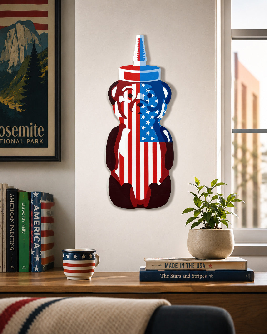 Stars and Stripes Bear (Flipped)