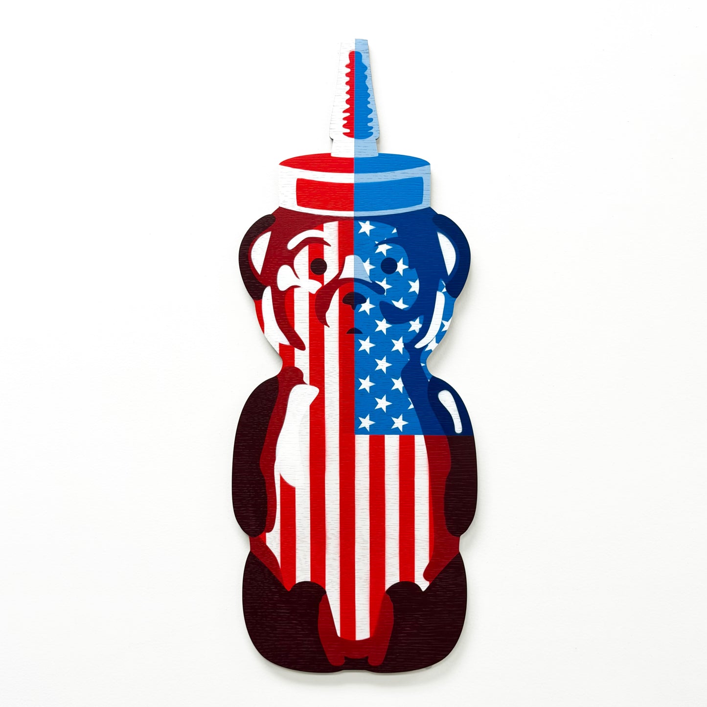 Stars and Stripes Bear (Flipped)