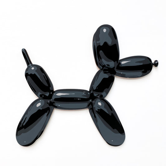 Black Balloon Dog