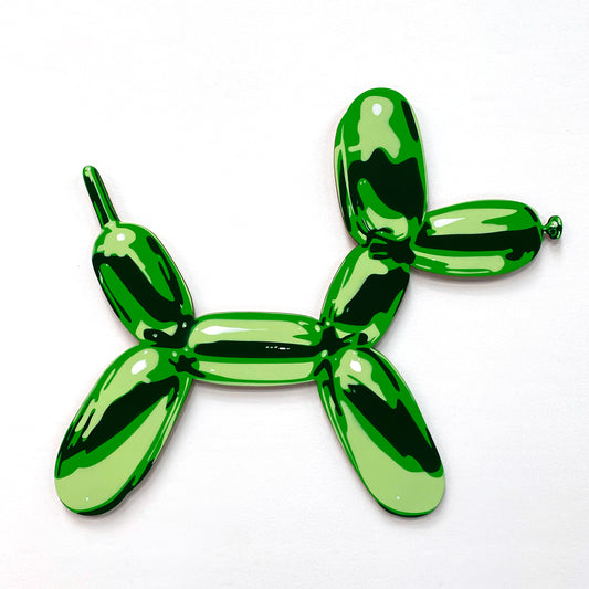 Green Balloon Dog