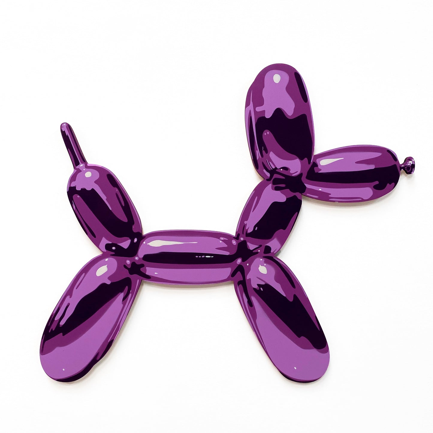 Purple Balloon Dog