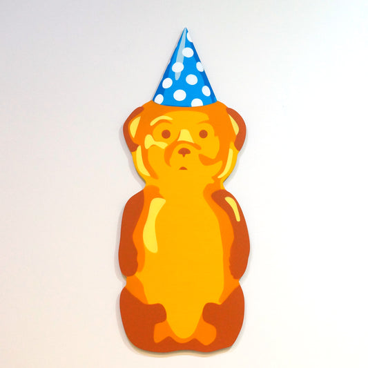 Blue Birthday Bear