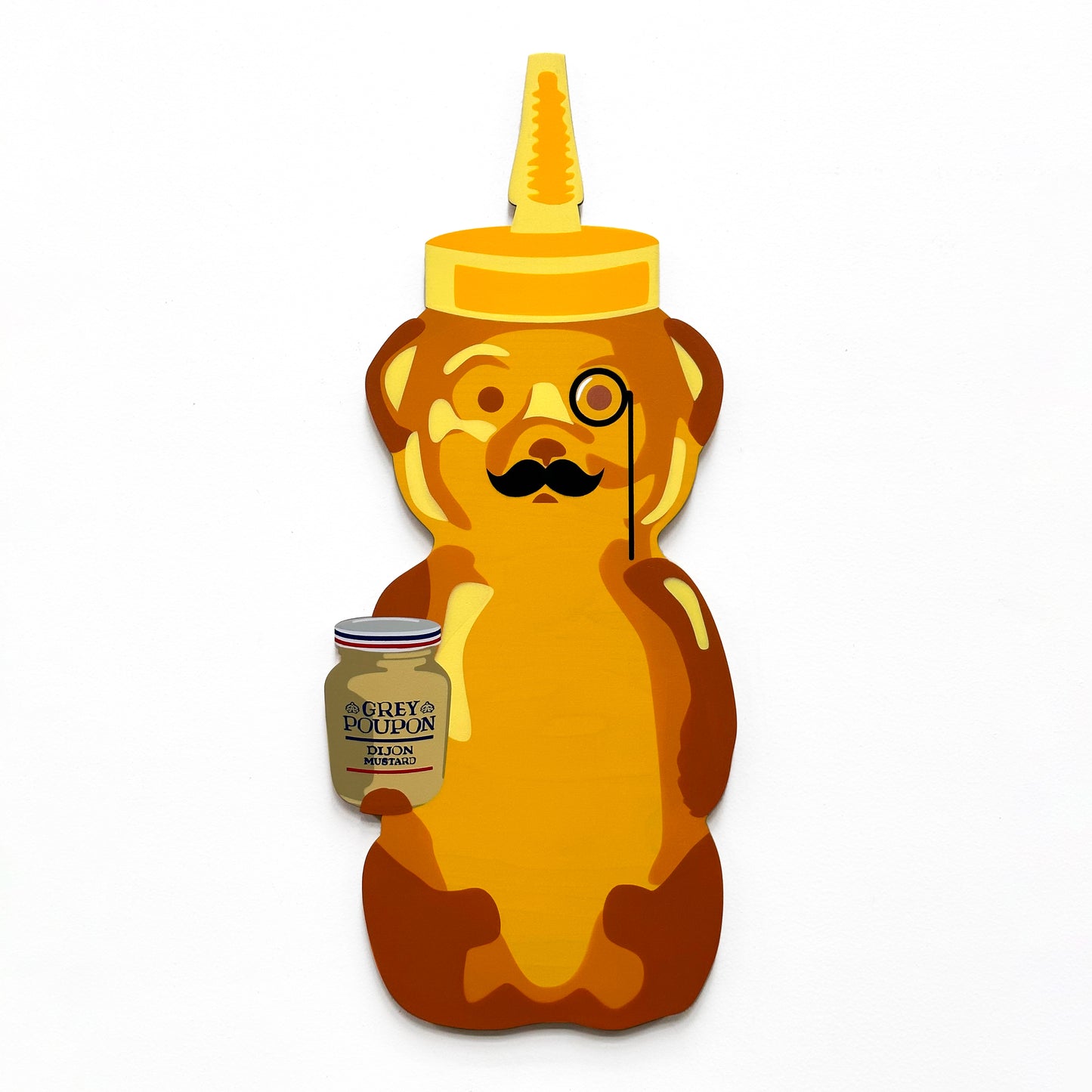 Fancy Mustard Bear
