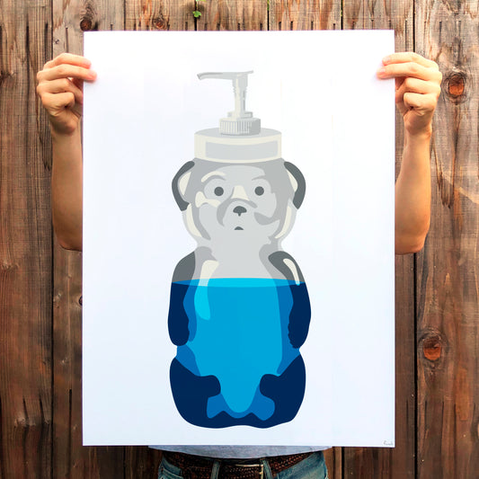 Soap Bear Print